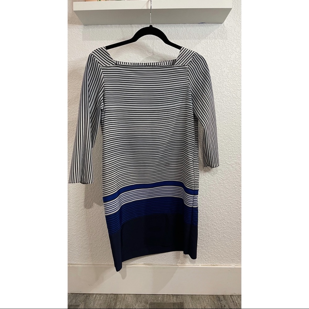 Zara Stripe Long Sleeve Dress